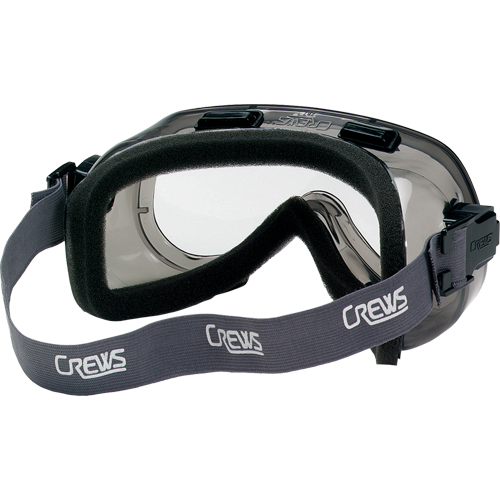 Verdict&reg; Safety Goggles with Foam Lining, Clear Lens, Anti-Scratch, Indirect Vent Equipex
