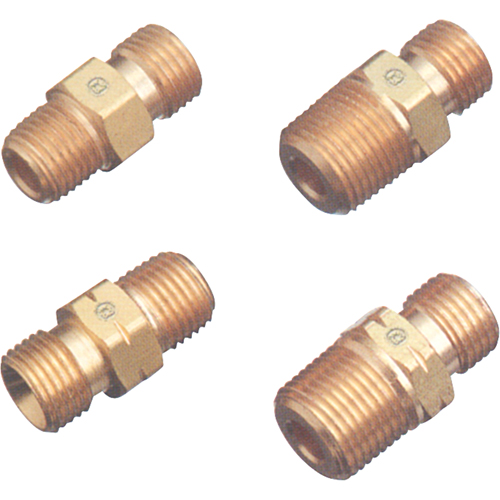 Pour raccords: raccords en laiton Equipex