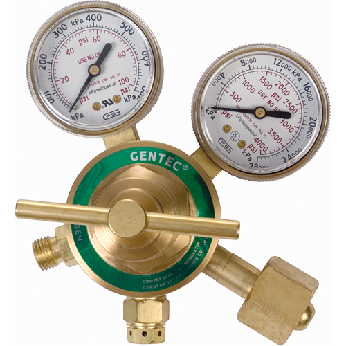 D&eacute;tendeurs &agrave; simple d&eacute;tente - S&eacute;rie 152, Oxyg&egrave;ne, Entr&eacute;e CGA540 Equipex