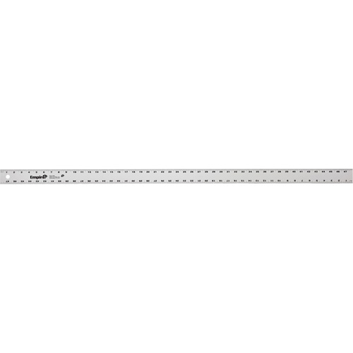 R&egrave;gle &agrave; tracer robuste, 48" lo, Aluminium, Graduations de 1" Equipex