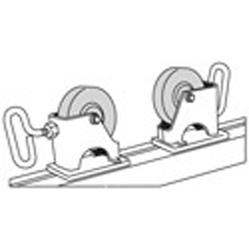 Adjust-A-Rolls&reg; Stand, 1000 lbs. Load Capacity, 36" Pipe Capacity Equipex