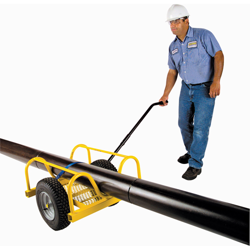 Chariot &agrave; tuyaux Cricket, Capacit&eacute; de chargement 1000 lb Equipex