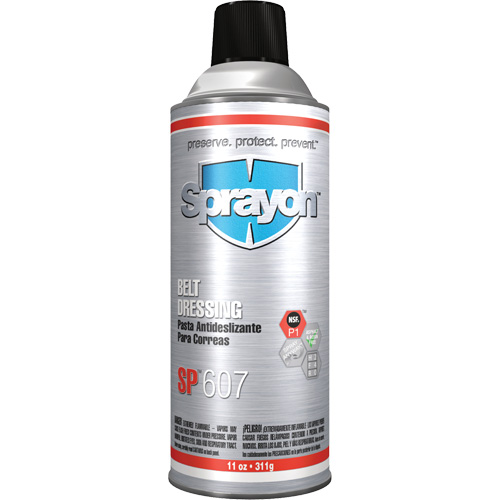 SP607 Belt Dressing, Aerosol Can Equipex