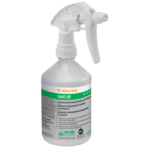 Uno S F Foamless Formulation Cleaner, Trigger Bottle Equipex