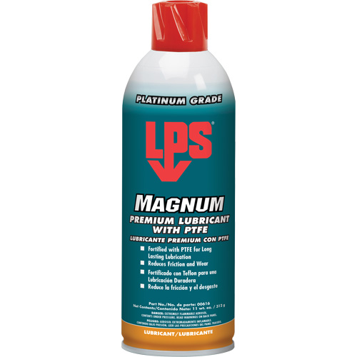 Magnum Premium Lubricant with PTFE, Aerosol Can, 16 oz. Equipex