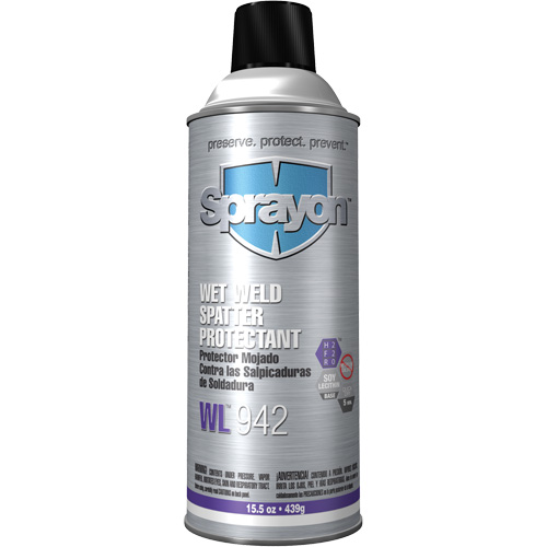 WL942 Wet Weld Spatter Protectant, Aerosol Equipex