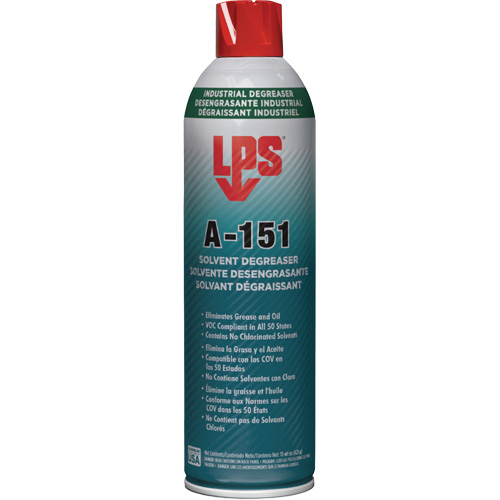 A-151 Solvent Degreaser, Aerosol Can Equipex