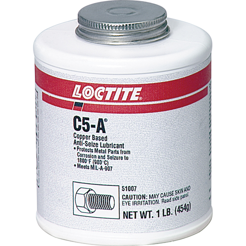 C5-A Copper Based Anti-Seize, 543 g., Brush Top Can, 1800°F (982°C) Max Temp. Equipex