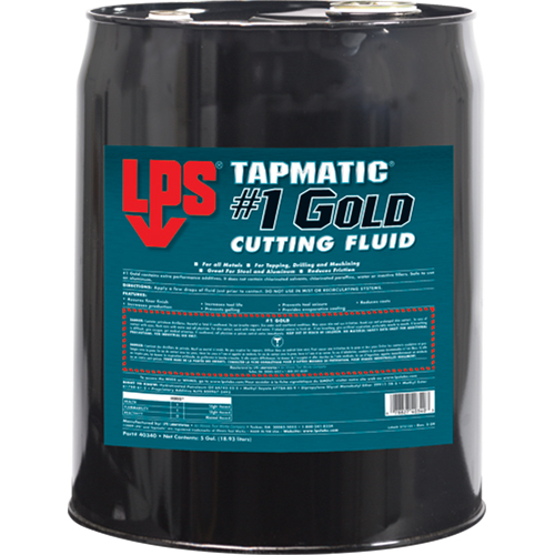 Liquides de coupe # 1 Gold de Tapmatic, 5 gal. Equipex