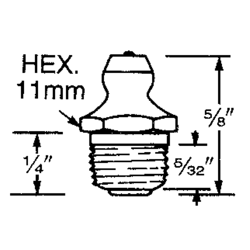 Raccord, Filetage de 10 mm Equipex