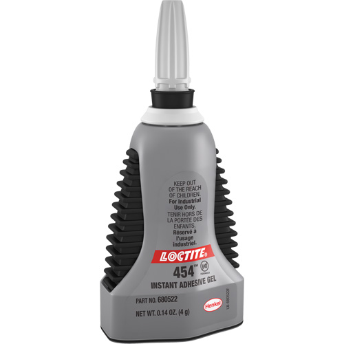 Gel adh&eacute;sif instantan&eacute; Quicktite, Transparent, Bouteille, 0,14 oz liq. Equipex