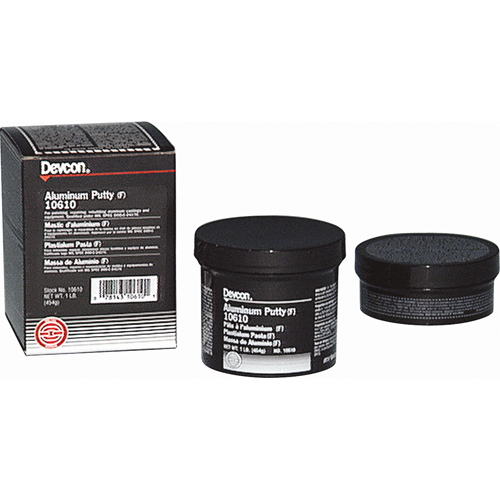 Aluminum Putty, 1 lb., Tub Equipex