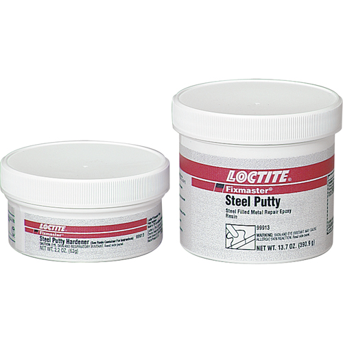Fixmaster Steel Putty, 680 g., Kit, Grey Equipex