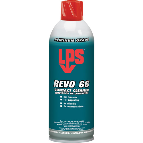Nettoyant pour contacts Revo 66, Canette a&eacute;rosol Equipex