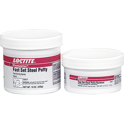 Fixmaster Fast Set Steel Putty, 680 g. Equipex