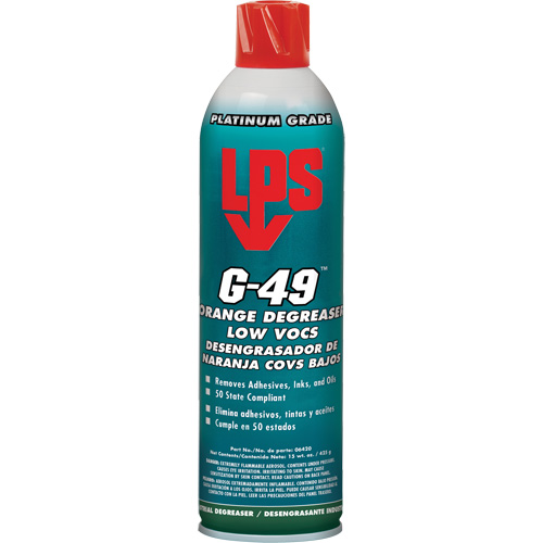 D&eacute;graissant orange &agrave; faibles COV G-49, 15 oz Equipex