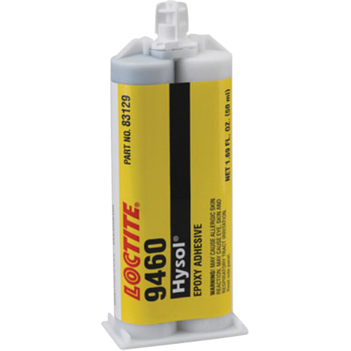 &eacute;poxyde Hysol 9460, Deux composants, Cartouche double, 182 g, Gris Equipex