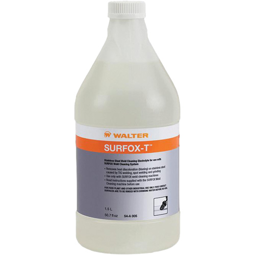 SURFOX-T Weld Cleaner, 1.5 L, Bottle Equipex