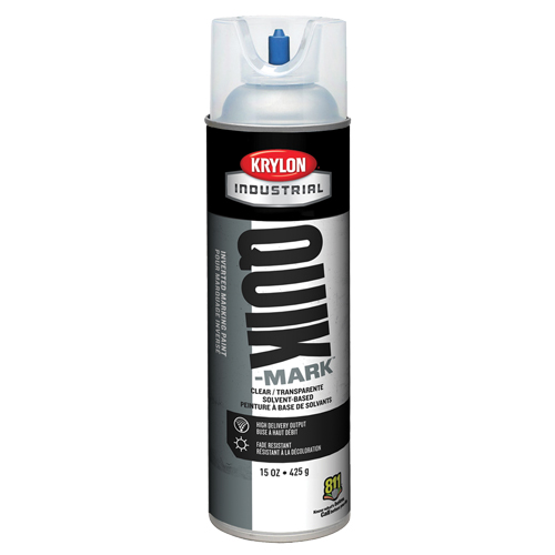 Industrial Quik-Mark Solvent-Based Inverted Marking Paint, 15 oz., Aerosol Can Equipex