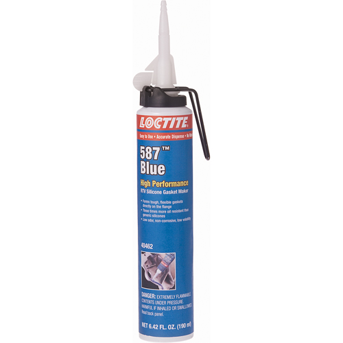 587 High Performance RTV Silicone Gasket Maker, Cartridge, Blue Equipex