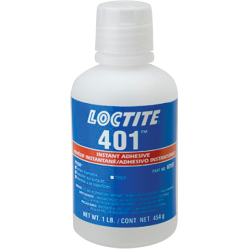 Adh&eacute;sif instantan&eacute; Prism 401, Transparent, Bouteille, 454 g Equipex
