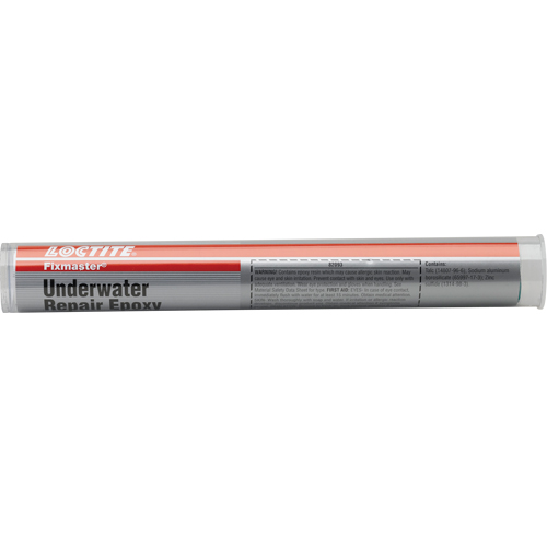 Adh&eacute;sif pour r&eacute;paration sous l'eau Fixmaster, 4 oz, B&acirc;ton, Un composant, Vert Equipex