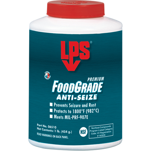 Food Grade Anti-Seize, 1 lb., Bottle Equipex