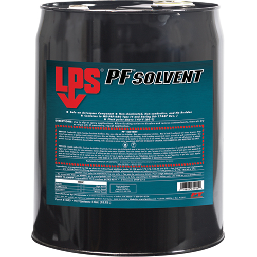 PF&reg; Solvent, Pail Equipex