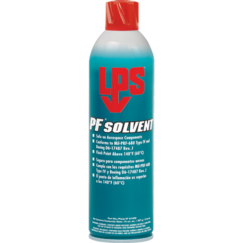 PF&reg; Solvent, Aerosol Can Equipex