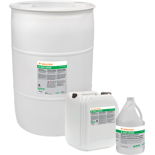 Nettoyant et protecteur de surface en acier inoxydable E-Nox Shine, 20 L, Seau Equipex