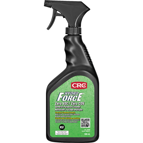 HydroForce&reg; Zero VOC General Purpose Cleaners, 946 ml, Trigger Bottle Equipex