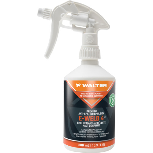 Solution anti-&eacute;claboussures E-WELD 4, Bouteille vaporisateur Equipex