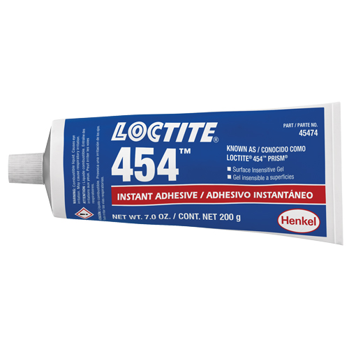 Gel de fixation insensible &agrave; la surface 454, Transparent, Tube, 200 g Equipex