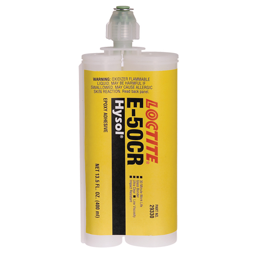Adh&eacute;sif structurel pour le verre E-30CL, 200 ml, Cartouche double, Deux composants, Ultra clair Equipex