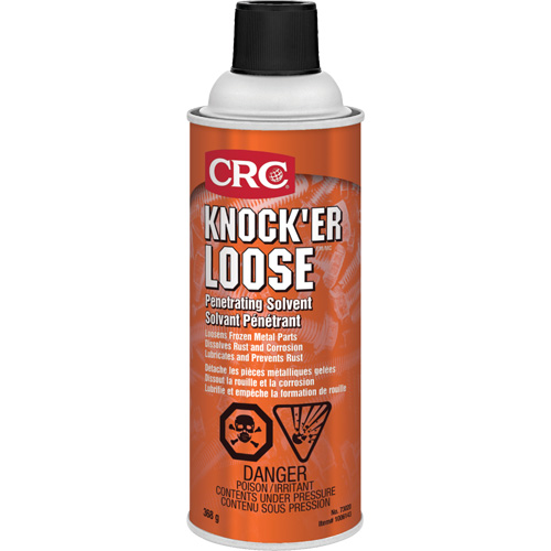 Solvant p&eacute;n&eacute;trant Knock'er Loose, Canette a&eacute;rosol, 16 oz Equipex
