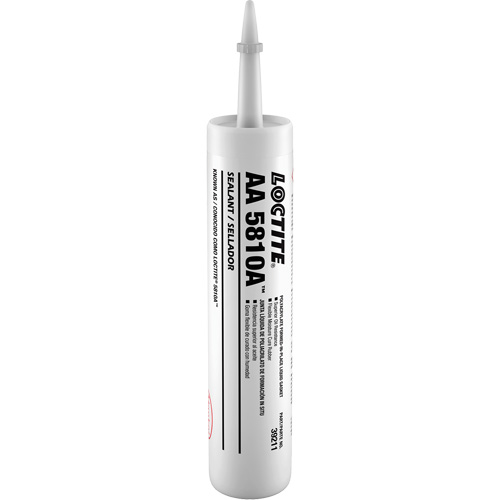 Agent d'&eacute;tanch&eacute;it&eacute; en polyacrylate pour joints de s&eacute;rie 5810A, Cartouche, Noir Equipex