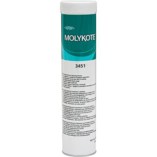 Graisse de roulement Molykote 3451, 550 g, Cartouche Equipex