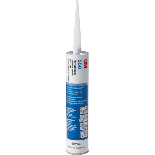 Adh&eacute;sif et produit d'&eacute;tanch&eacute;it&eacute; &agrave; base de polyur&eacute;thane, 310 ml, Gris Equipex