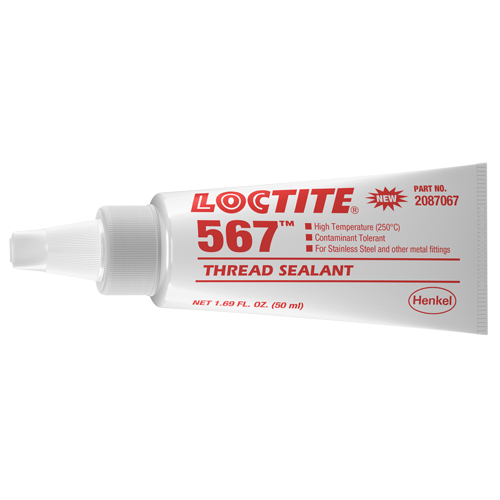 Scellant &agrave; filet haute temp&eacute;rature 567, Tube, 50 ml,  Equipex