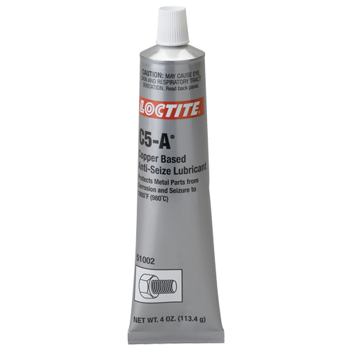 Anti-blocage cuivre Loctite LB 8008, 4 oz, Tube, 1800°F (982°C) Temp&eacute;rature max. Equipex