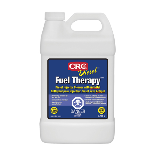 Nettoyant Diesel Fuel Therapy avec antigel, 3,785 L, Bouteille Equipex