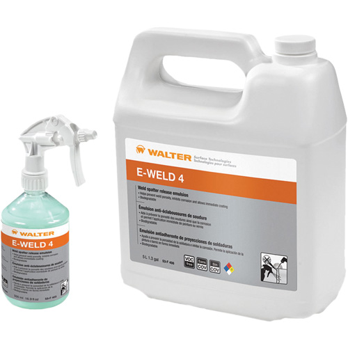 E-Weld 4 Weld Spatter Release Emulsion, Jug Equipex
