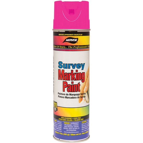 Solvent-Based Marking Paint, 17 oz., Aerosol Can Equipex