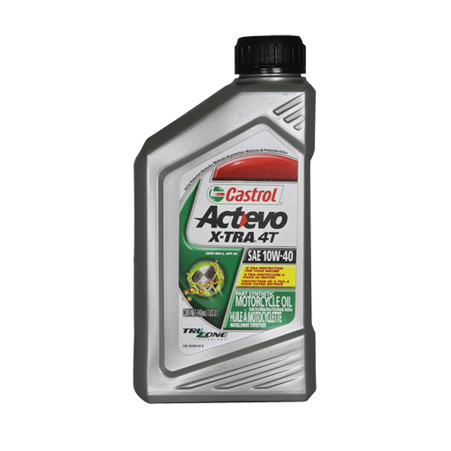 ACTEVO&reg; 4T 10W40 Motorcycle Oil, 946 ml, Bottle Equipex