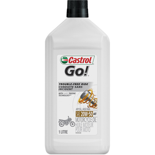 Huile pour motocyclette Grand Prix 4T 20W50, 1 L, Bouteille Equipex