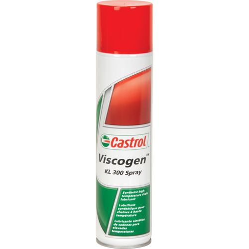 Lubrifiant synth&eacute;tique haute temp&eacute;rature pour chaîne KL Viscogen, Canette a&eacute;rosol Equipex