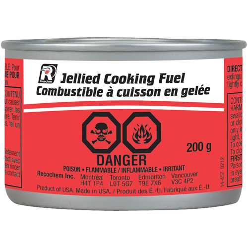 Jellied Cooking Fuel Equipex