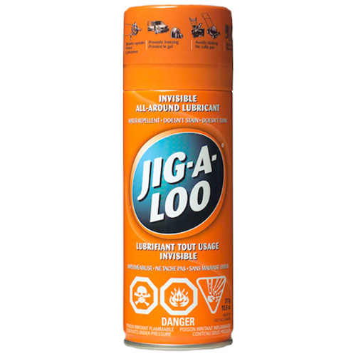Lubrifiant &agrave; vaporiser Jig-A-Loo, Canette a&eacute;rosol Equipex