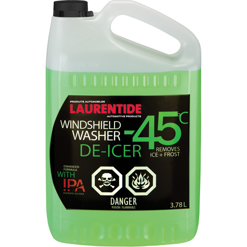 Laurentide Windshield Washer & De-Icer, Jug, 3.78 L Equipex