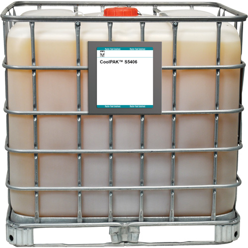 Huile pour le travail des m&eacute;taux semi-synth&eacute;tique pour gros travaux CoolPAK, R&eacute;servoir GRV Equipex